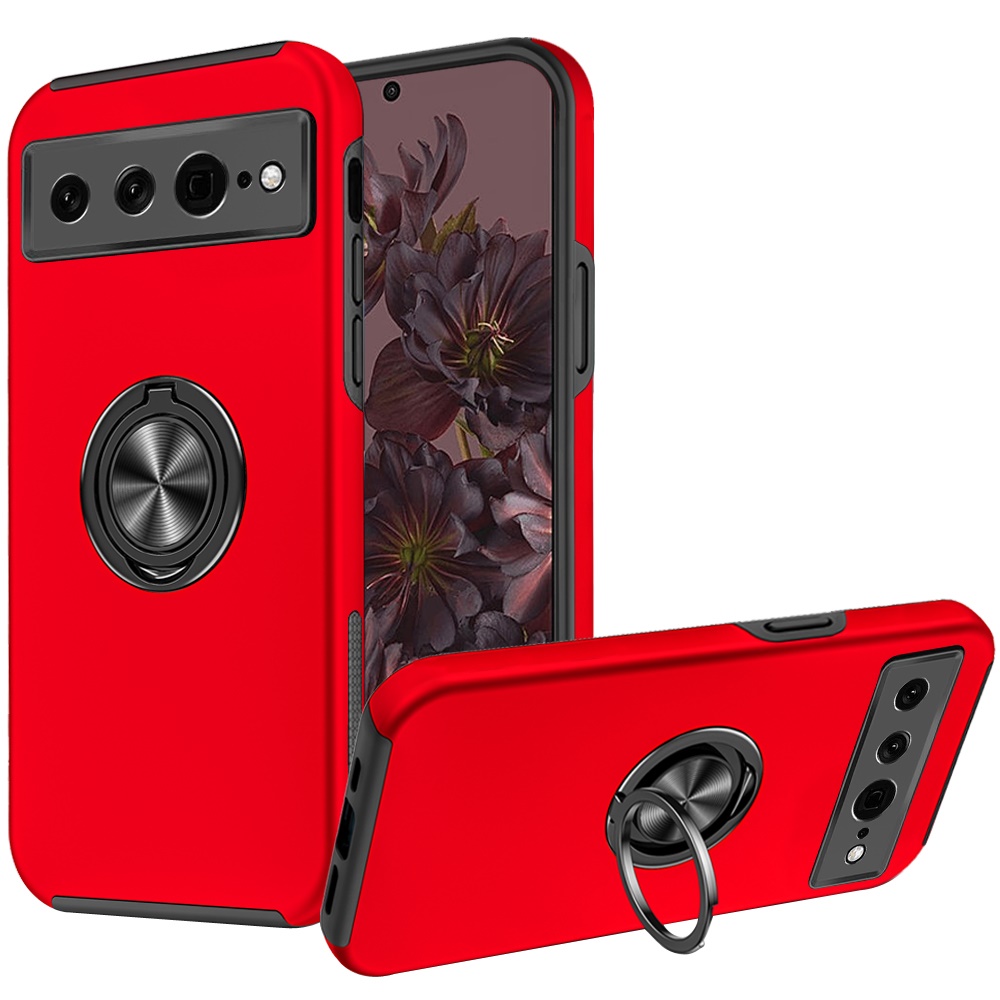 Estuche híbrido con soporte de anillo pintado al óleo para Google Pixel 7 Pro - - Imagen 9 de 9