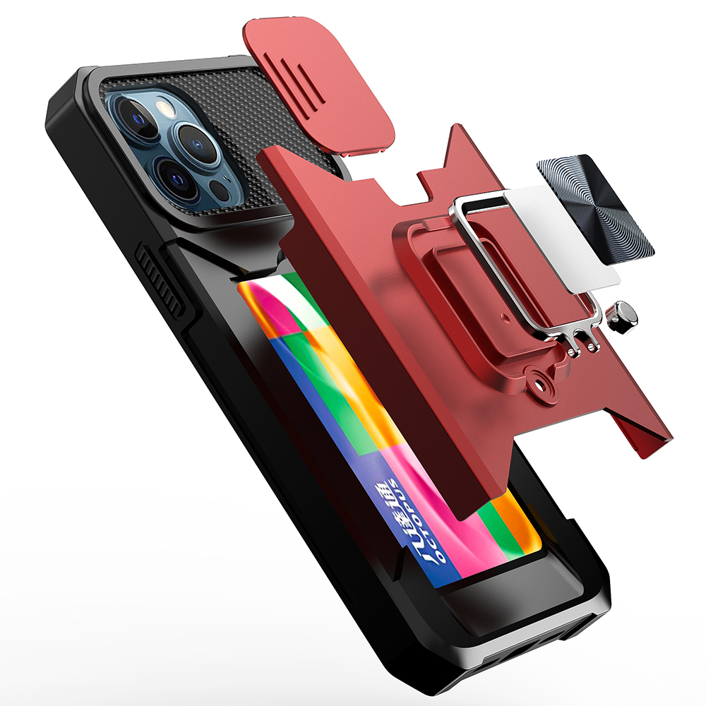 Funda con soporte de anillo magnético multifuncional para iPhone 14 PLUS - Imagen 10 de 10