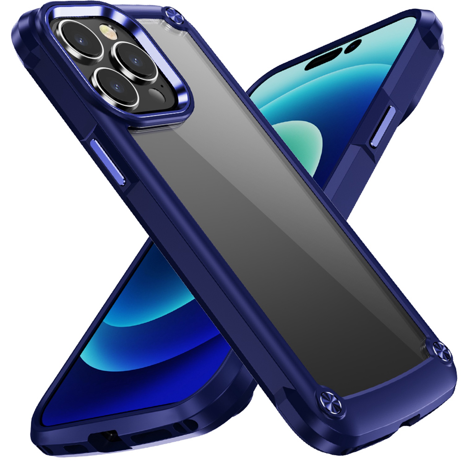 アイホン13Pro MAX ケース For iPhone 13 Pro Max: CaseX Transparent Hybrid Case with