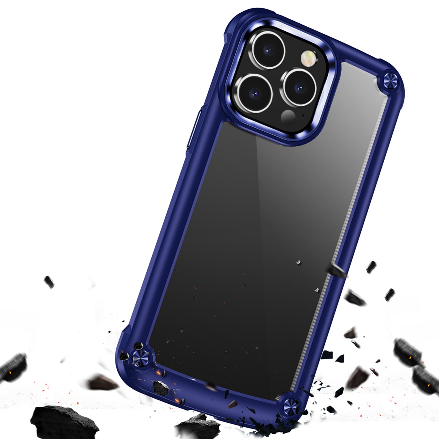 For iPhone SE 3 (2022)/SE/8/7: Ultimate Transparent Hybrid Case – - Picture 3 of 9