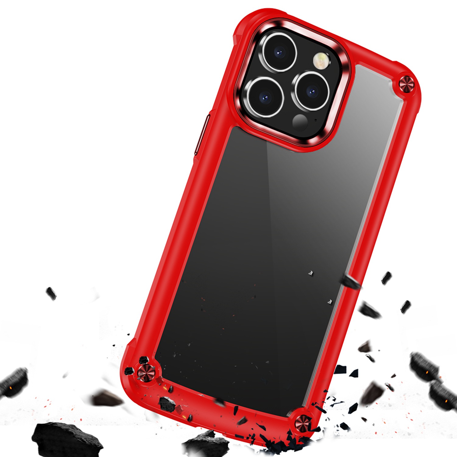 For iPhone SE 3 (2022)/SE/8/7: Ultimate Transparent Hybrid Case – - Picture 5 of 9