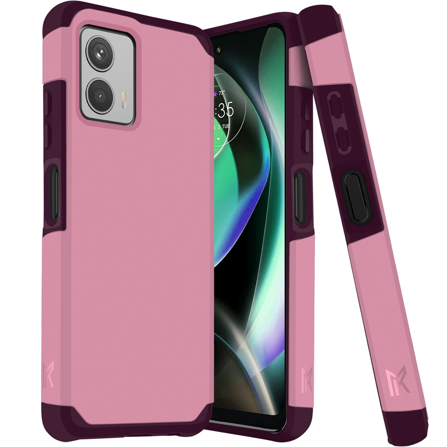 For Motorola Moto G 5G (2023) Tough Strong MetKase Hybrid Case Cover - Picture 11 of 37