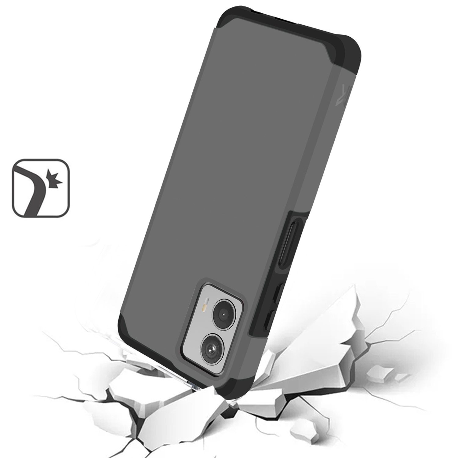 For Motorola Moto G 5G (2023) Tough Strong MetKase Hybrid Case Cover - Picture 19 of 37