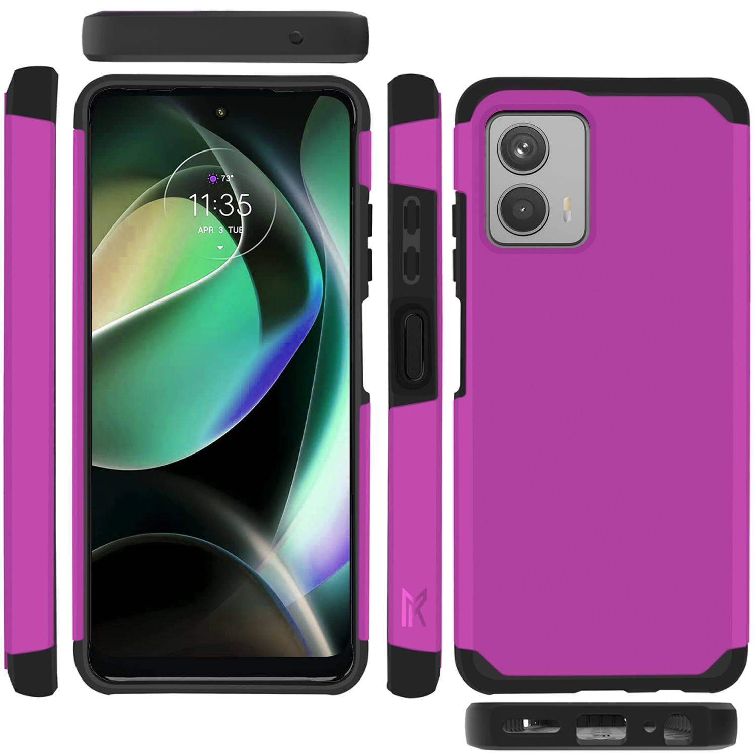 For Motorola Moto G 5G (2023) Tough Strong MetKase Hybrid Case Cover - Picture 31 of 37