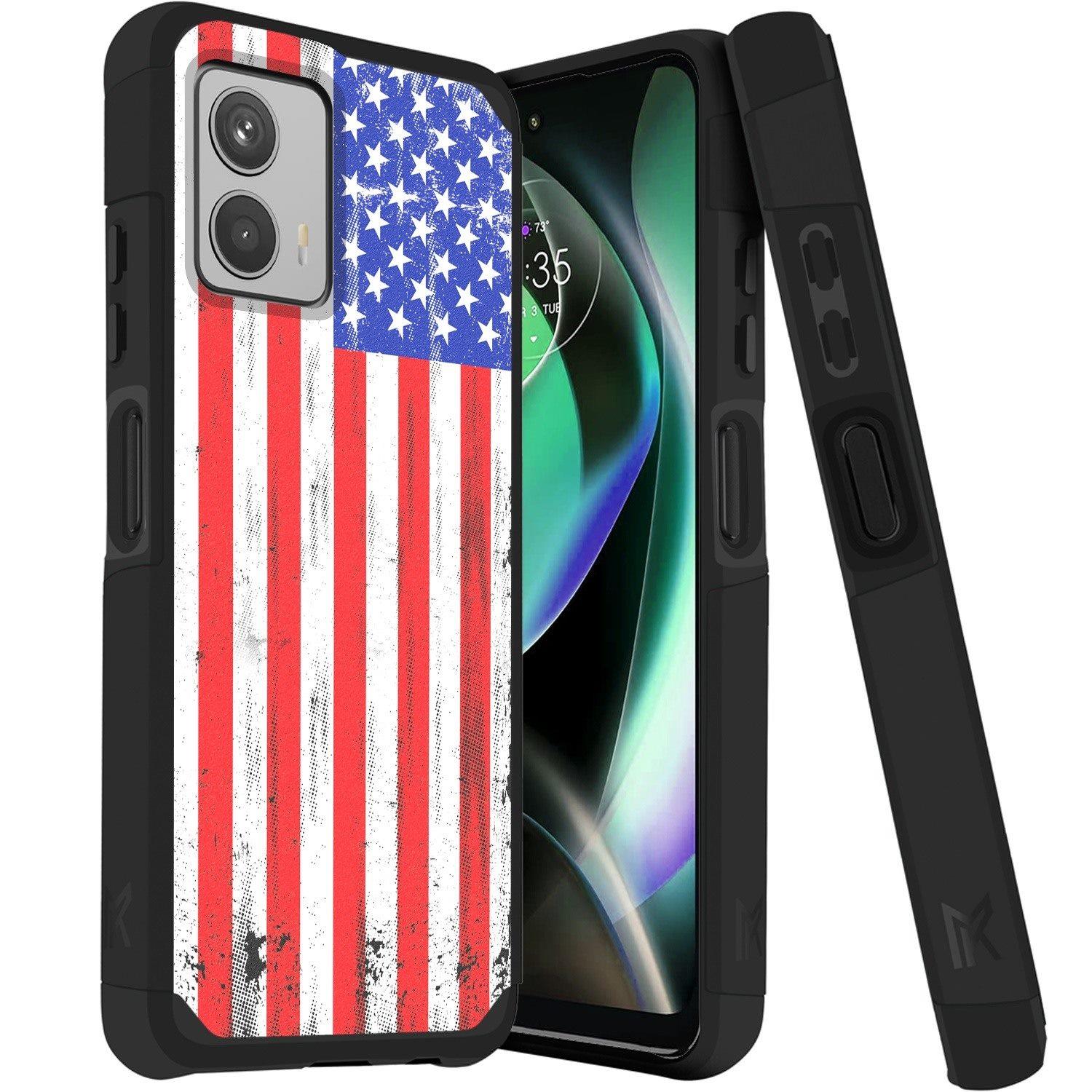 For Motorola Moto G 5G (2023) Tough Strong MetKase Hybrid Case Cover - Picture 35 of 37