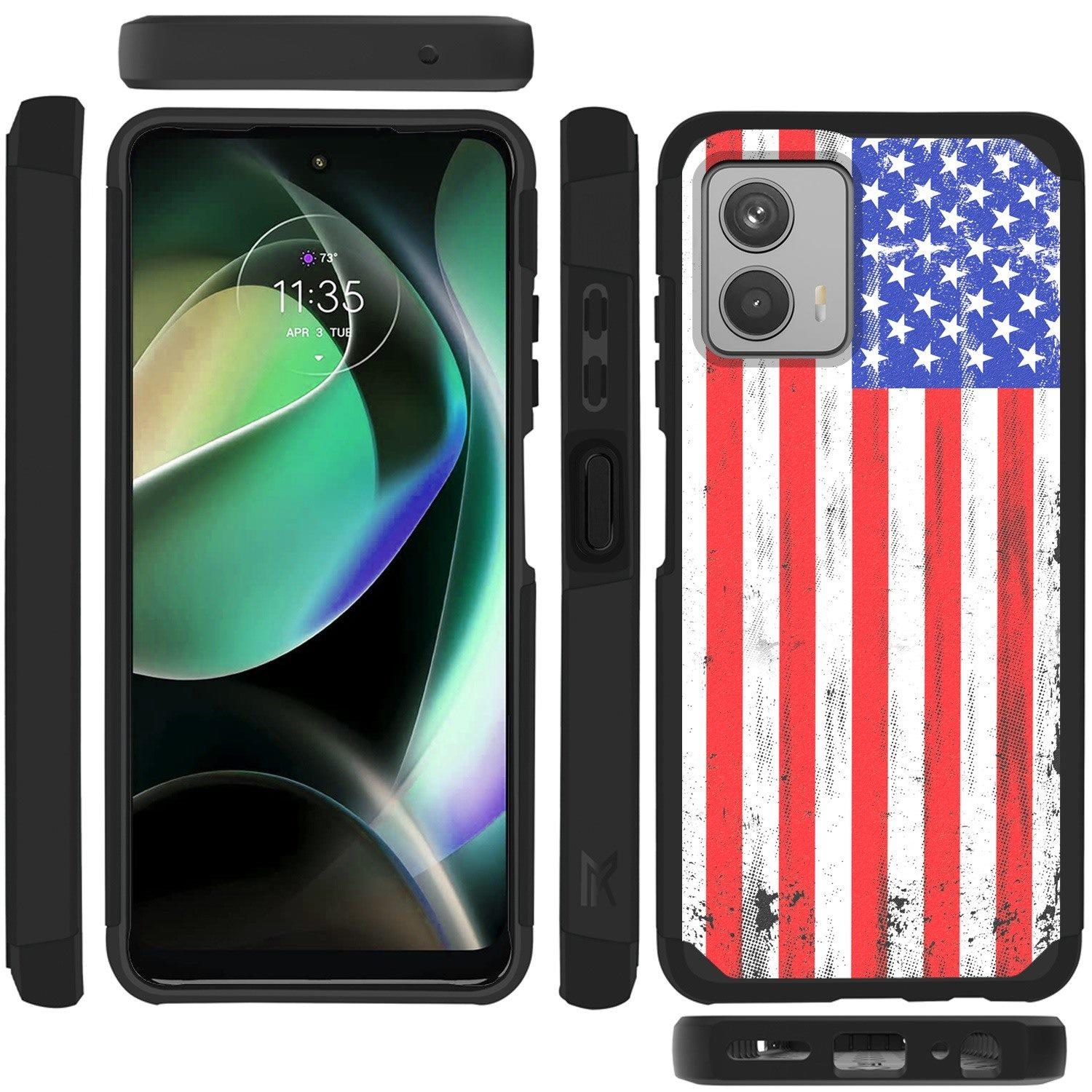 For Motorola Moto G 5G (2023) Tough Strong MetKase Hybrid Case Cover - Picture 37 of 37