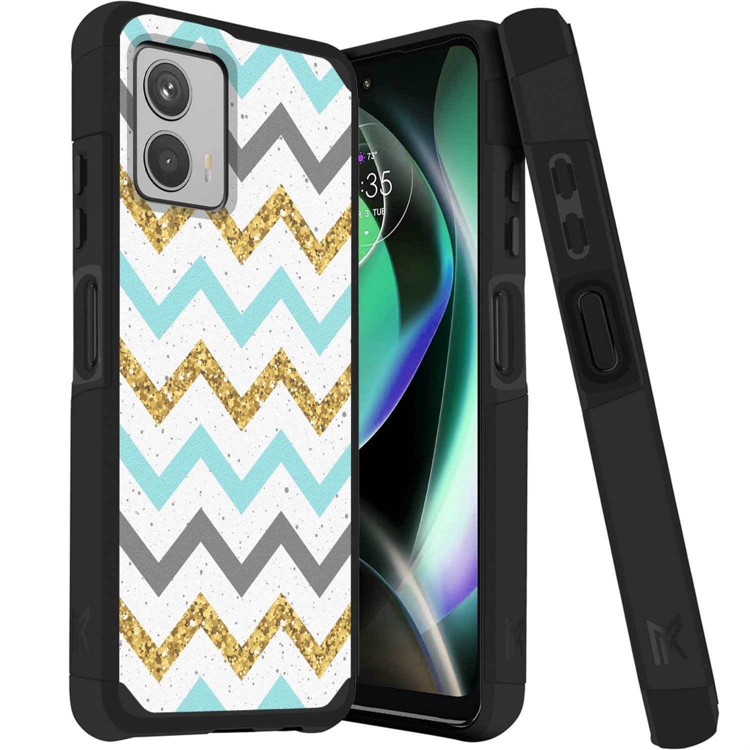 For Motorola Moto G 5G (2023) Tough Strong MetKase Hybrid Case Cover - Picture 16 of 37