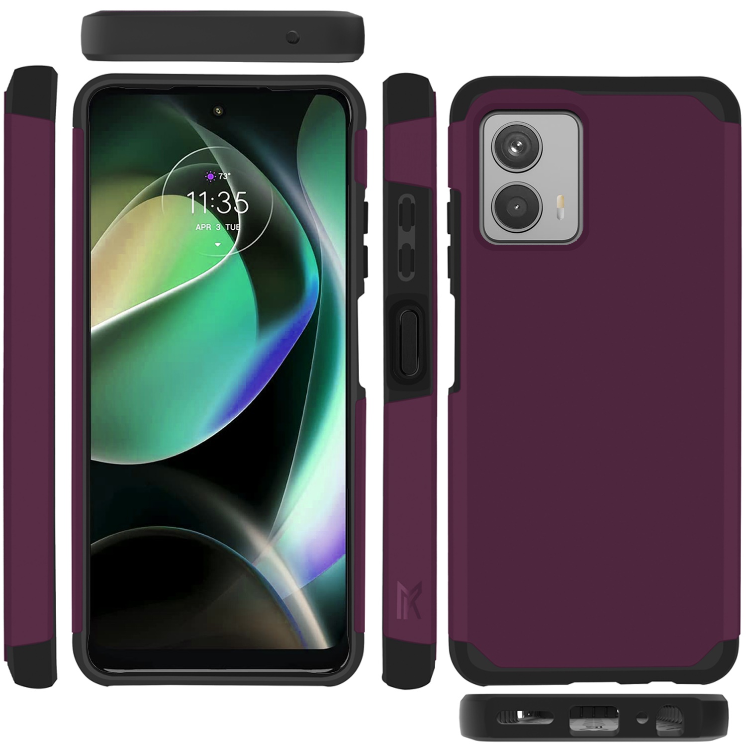For Motorola Moto G 5G (2023) Tough Strong MetKase Hybrid Case Cover - Picture 23 of 37