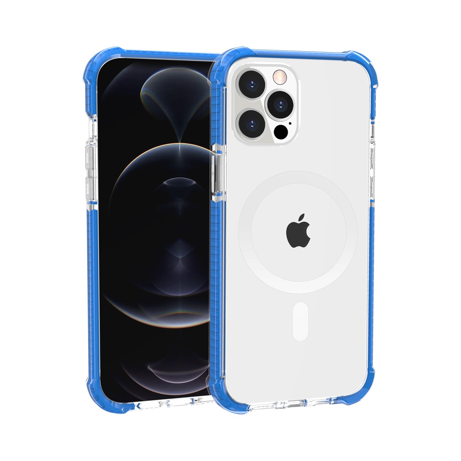For iPhone SE 3 2022 SE/8/7 MegSafe Acrylic Tough Transparent ShockProof Hybrid - Picture 8 of 10