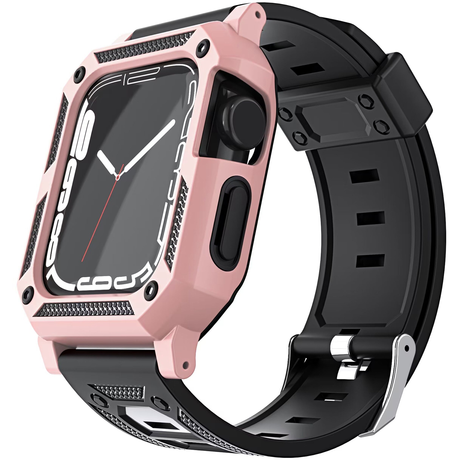 For Apple Watch Size 42/44/45mm Ultra 49mm Protection Tough Hybrid Watch Case - Picture 5 of 9