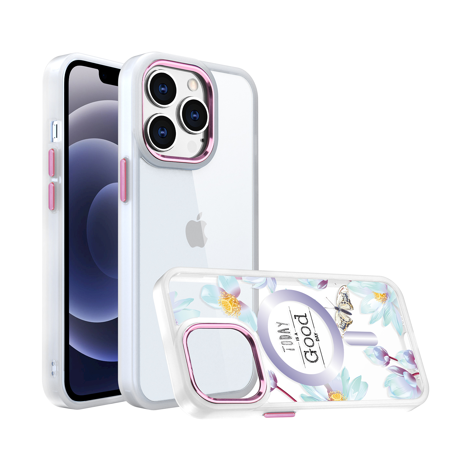 For iPhone SE 3 (2022) SE/8/7 Quotation Transparent Design Hybrid Case Cover - Picture 3 of 15
