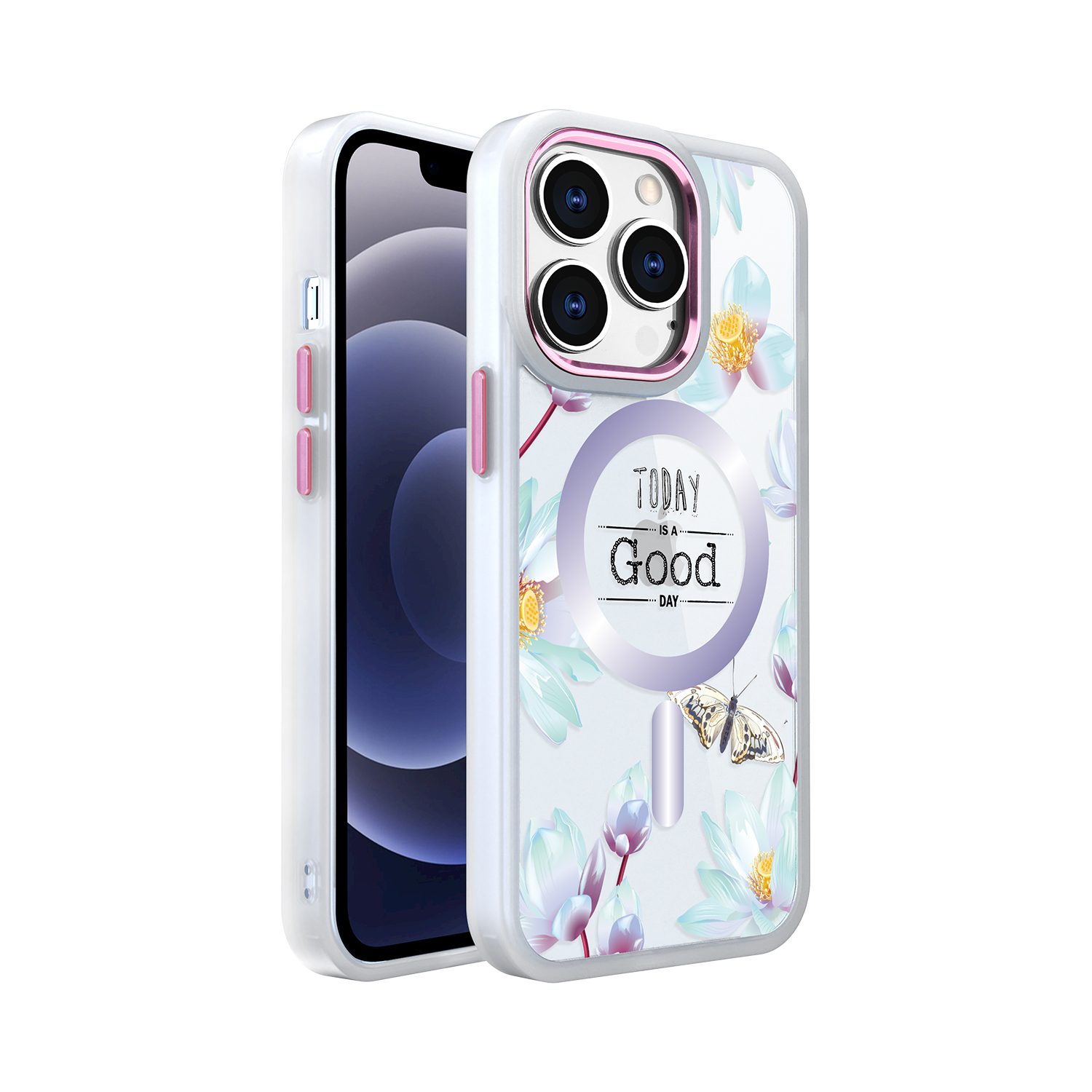 For iPhone SE 3 (2022) SE/8/7 Quotation Transparent Design Hybrid Case Cover - Picture 4 of 15