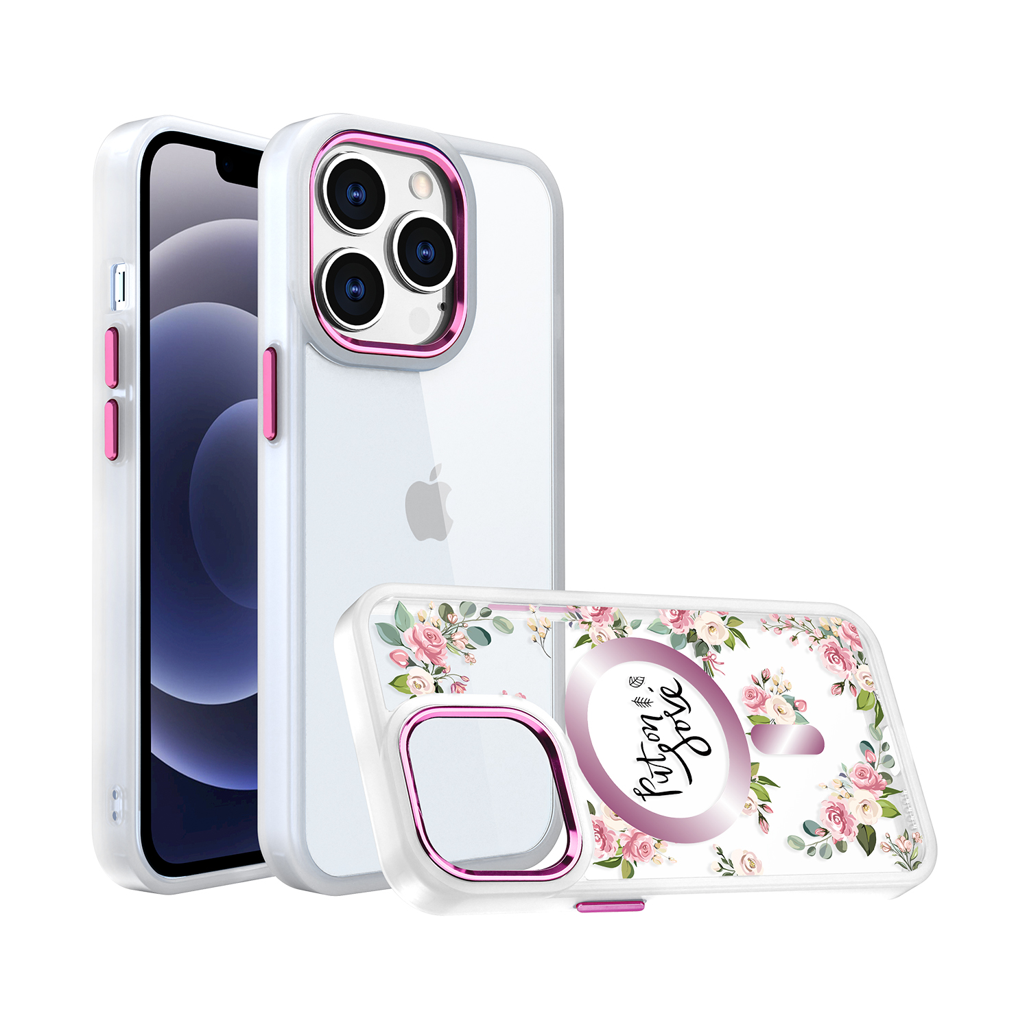 For iPhone SE 3 (2022) SE/8/7 Quotation Transparent Design Hybrid Case Cover - Picture 14 of 15