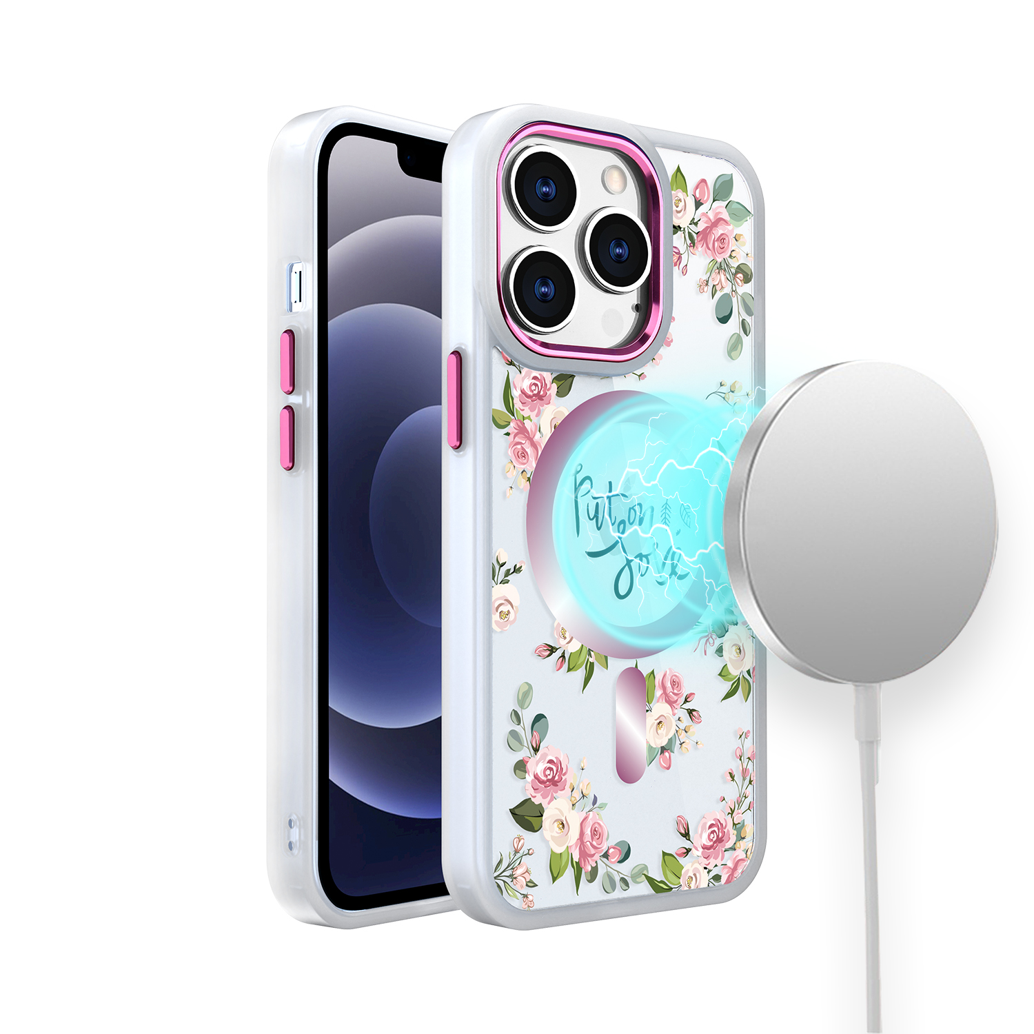 For iPhone SE 3 (2022) SE/8/7 Quotation Transparent Design Hybrid Case Cover - Picture 15 of 15