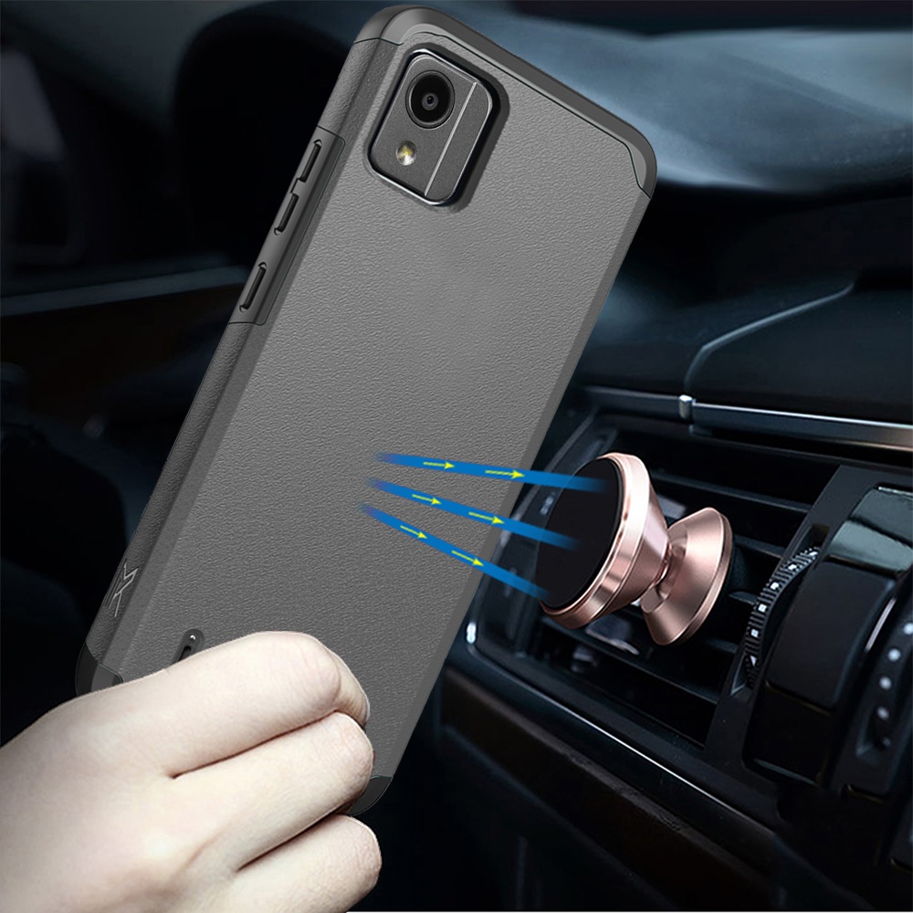 For Nokia C110 Tough Strong Hybrid Case - Picture 30 of 54