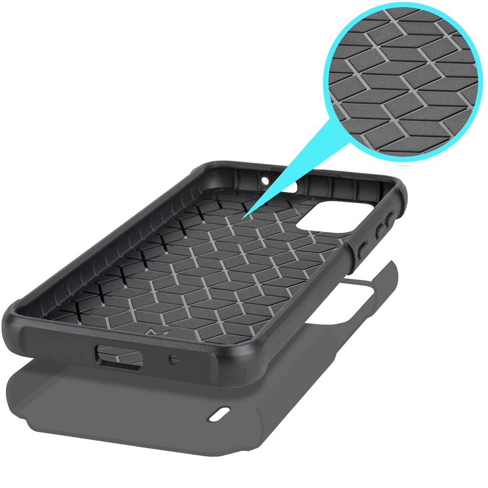 For Nokia C110 Tough Strong Hybrid Case - Picture 33 of 54