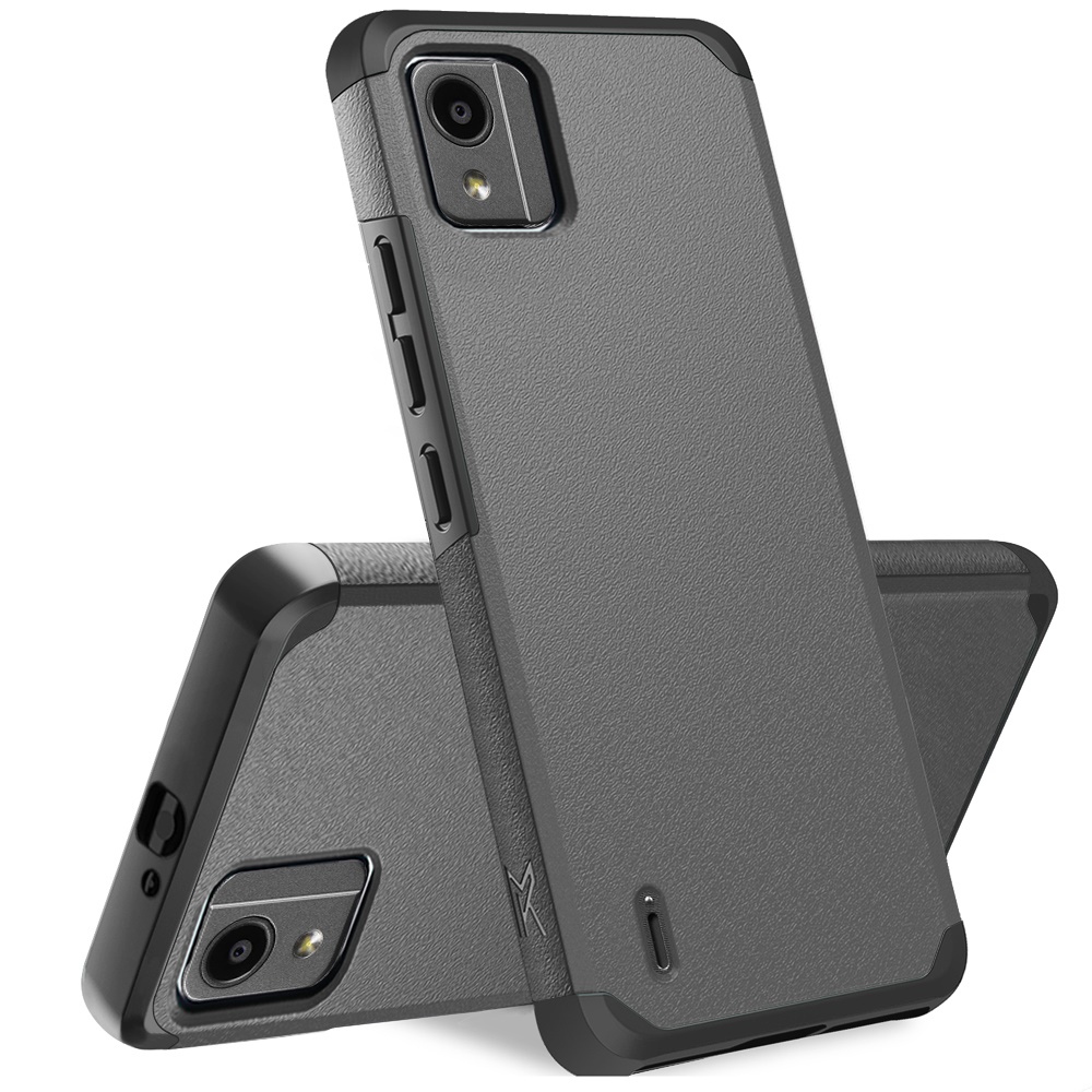 For Nokia C110 Tough Strong Hybrid Case - Picture 36 of 54