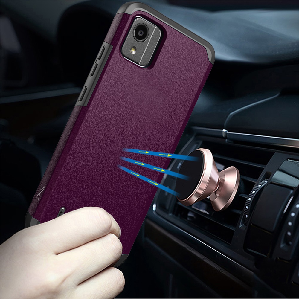 For Nokia C110 Tough Strong Hybrid Case - Picture 41 of 54