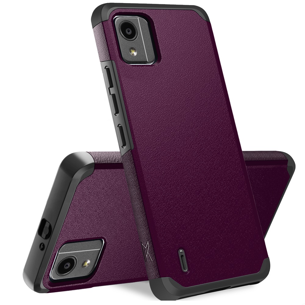 For Nokia C110 Tough Strong Hybrid Case - Picture 42 of 54