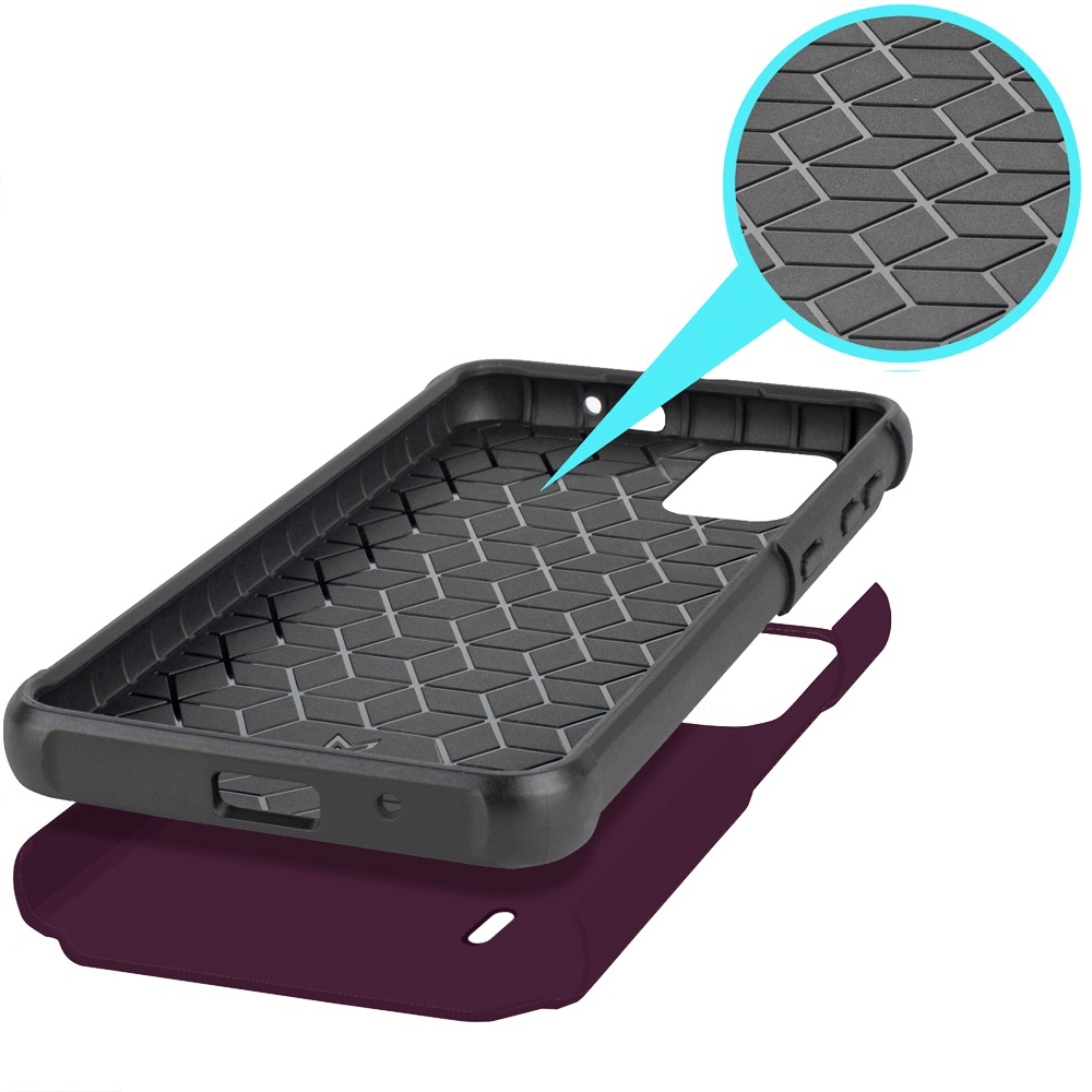 For Nokia C110 Tough Strong Hybrid Case - Picture 45 of 54