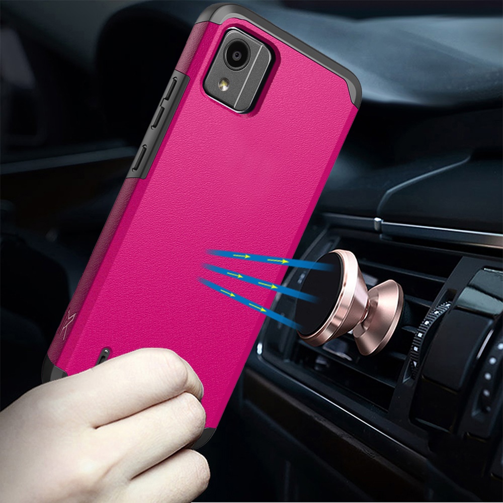 For Nokia C110 Tough Strong Hybrid Case - Picture 49 of 54