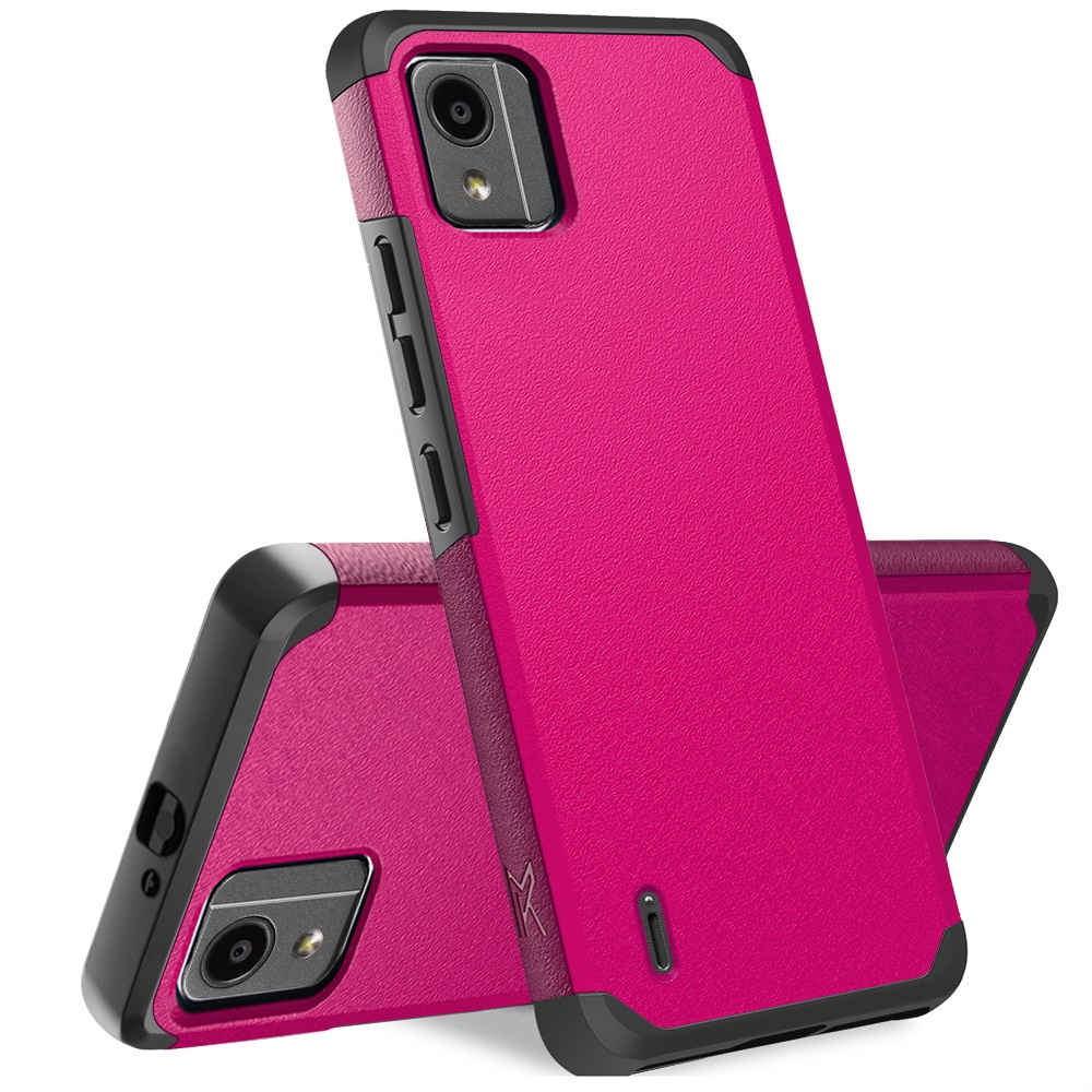 For Nokia C110 Tough Strong Hybrid Case - Picture 51 of 54