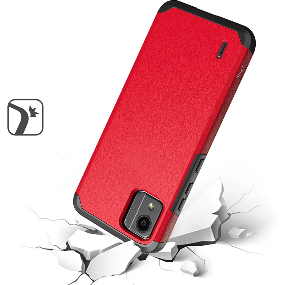 For Nokia C110 Tough Strong Hybrid Case - Picture 15 of 54