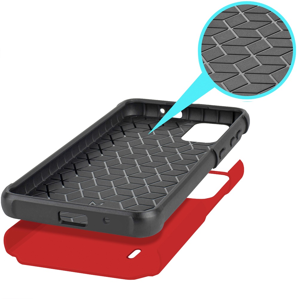 For Nokia C110 Tough Strong Hybrid Case - Picture 16 of 54