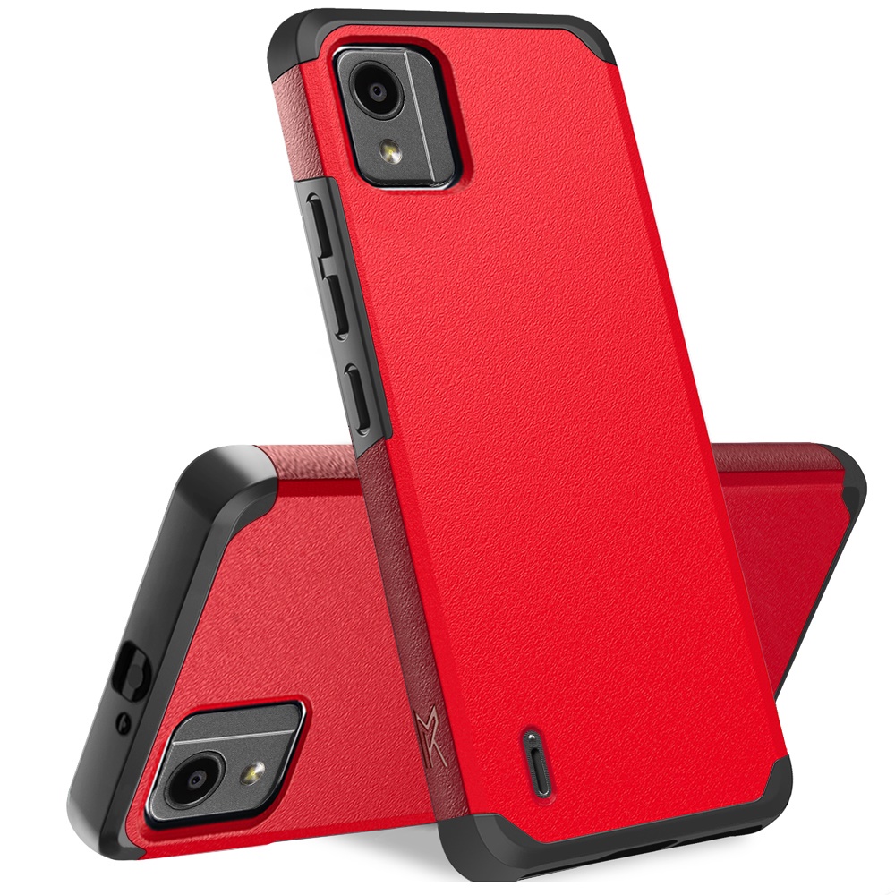 For Nokia C110 Tough Strong Hybrid Case - Picture 17 of 54