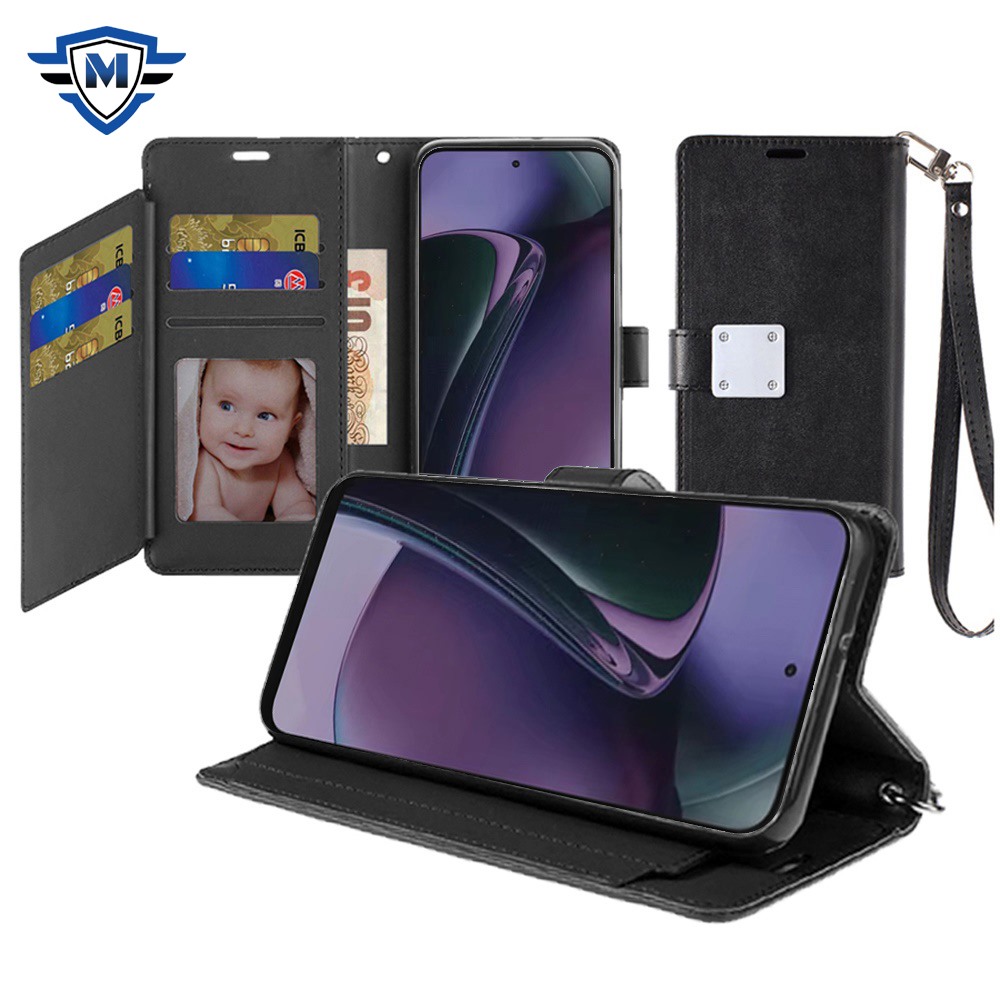 For Motorola Moto G Stylus 5G 2024 Wallet Card Case - Zdjęcie 13 z 21