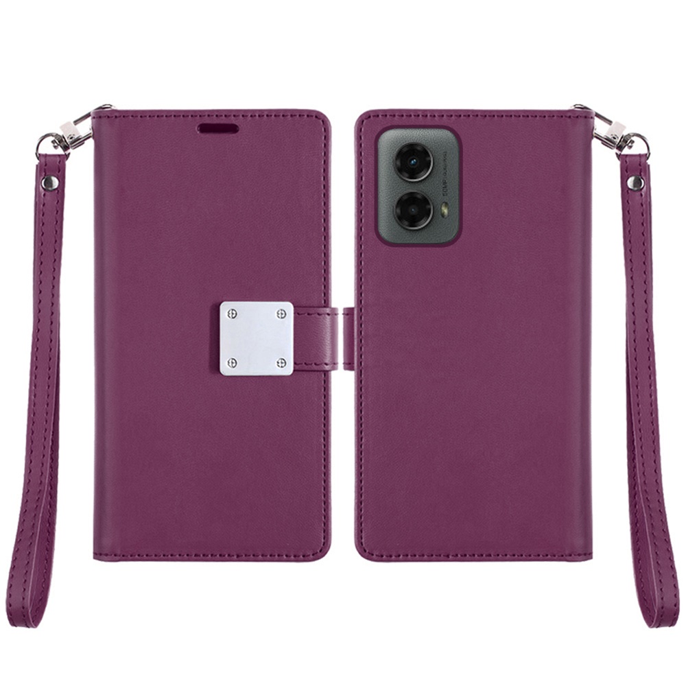 For Motorola Moto G Stylus 5G 2024 Wallet Card Case - Zdjęcie 7 z 21