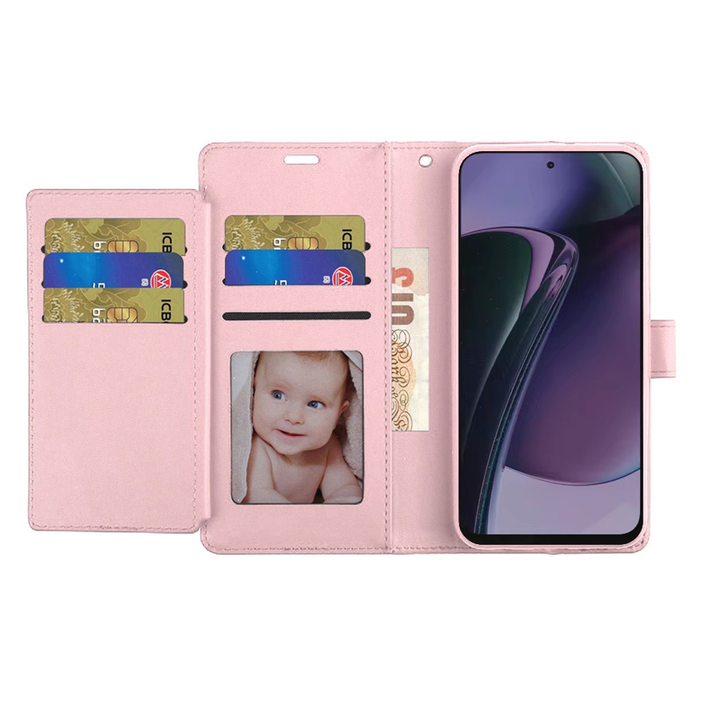 For Motorola Moto G Stylus 5G 2024 Wallet Card Case - Zdjęcie 19 z 21