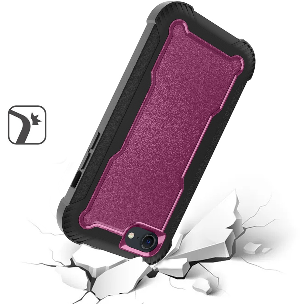 For iPhone SE 3 (2022) SE/8/7 Sturdy Think 3in1 Tough Hybrid - - Picture 5 of 7