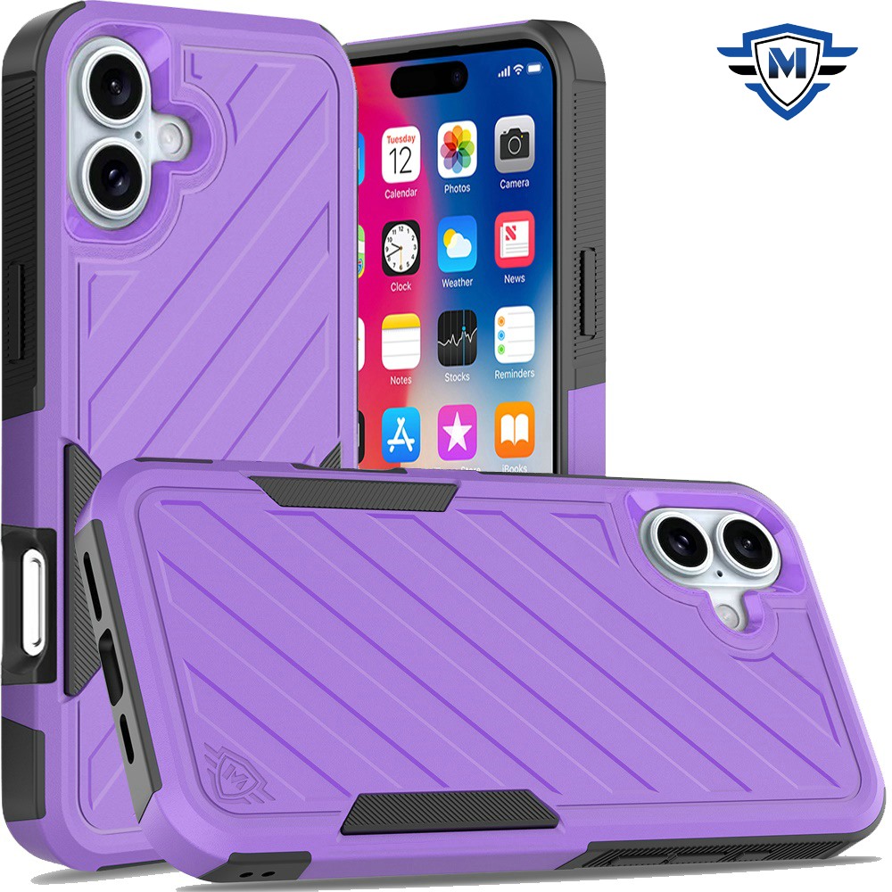 Für iPhone 16 6,1" Dual Layer Stoßfeste Hülle, Slide-Out Paket - Schwarz/Grau - Bild 29 von 48