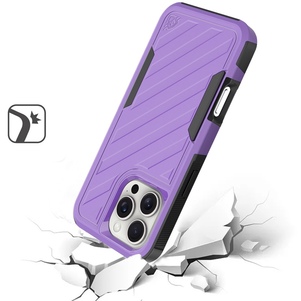 Für iPhone 16 Pro Max 6,9" Metkase Stoßfeste Dual Layer Hülle - Schwarz/Grau - Bild 14 von 36