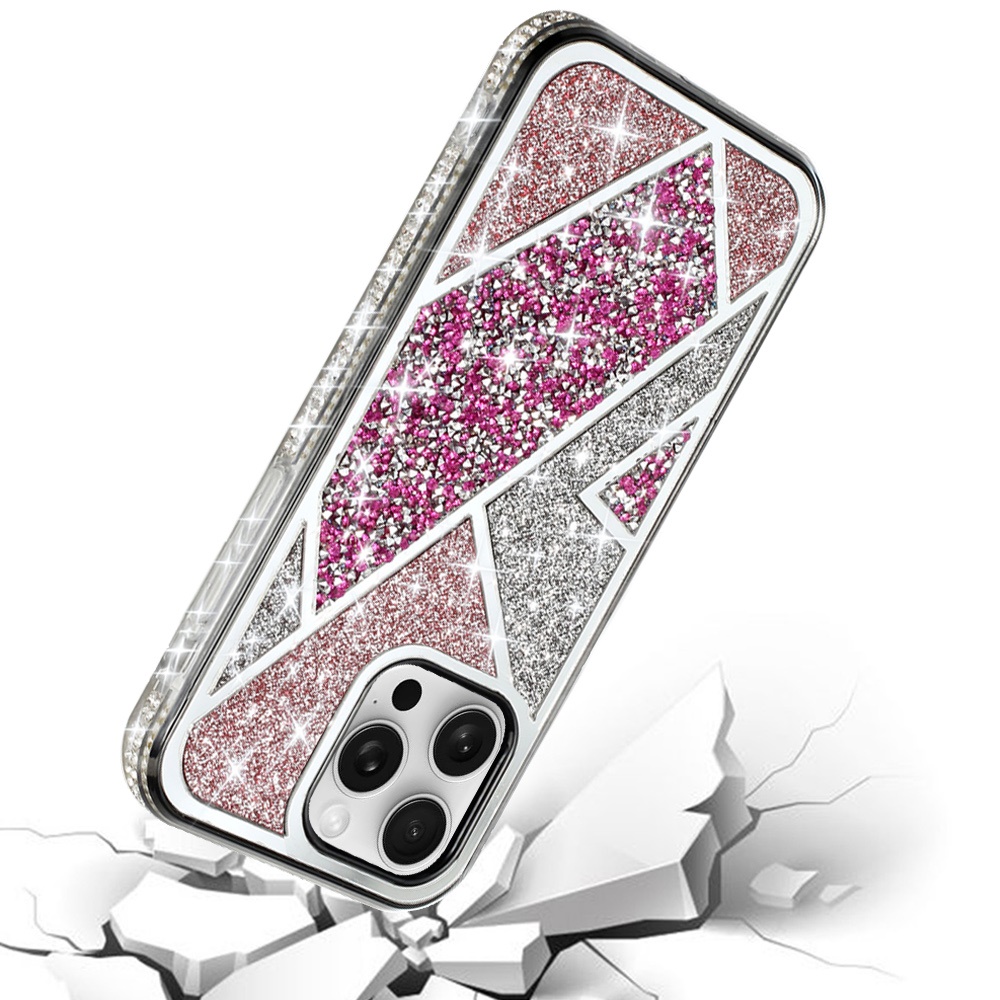 For iPhone 16 Pro Max 6.9" Rhombus Bling Glitter Diamond Case Cover - Picture 3 of 6