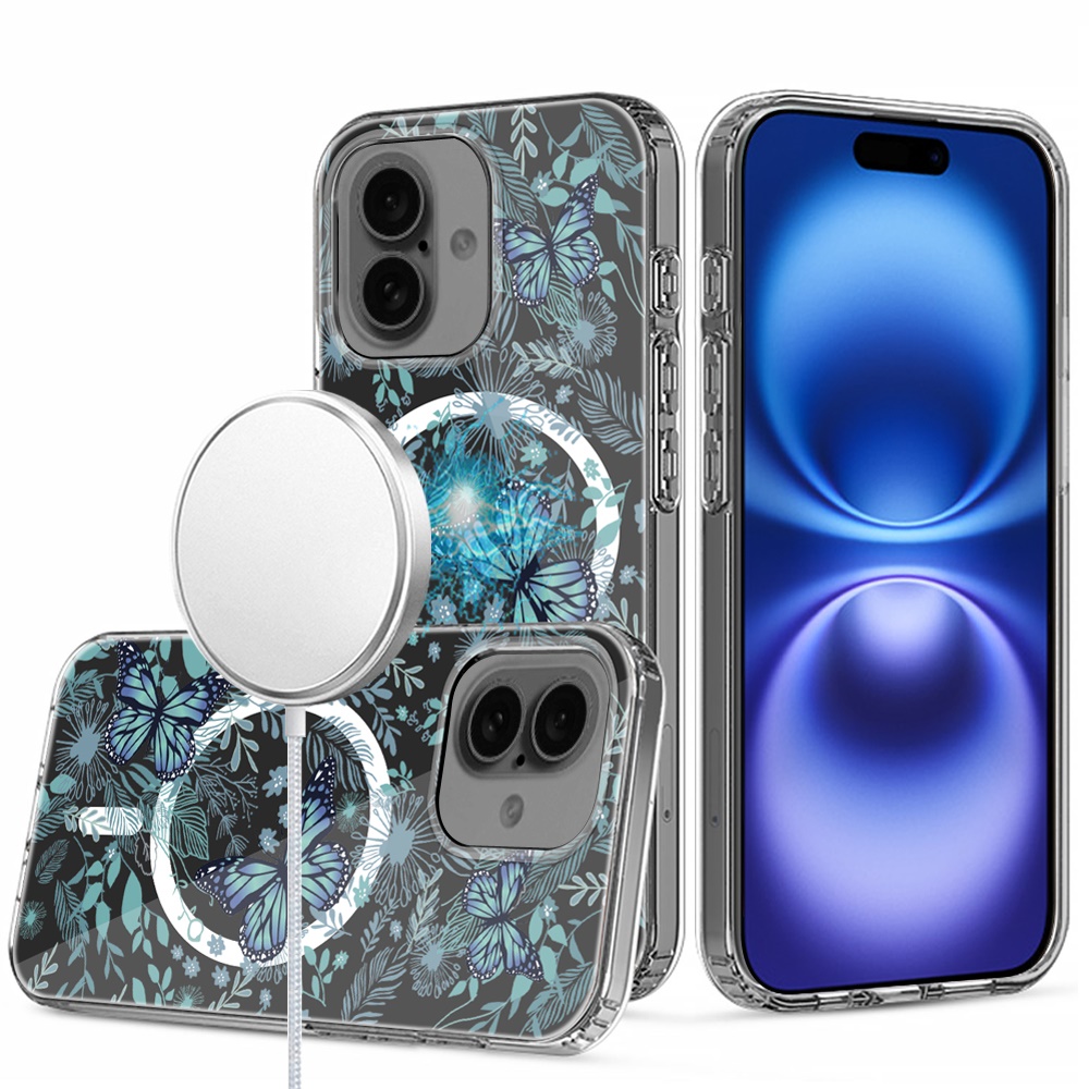oder iPhone 16 6,1 Zoll Dicke Hybrid Design Cover Hülle - - Bild 21 von 30