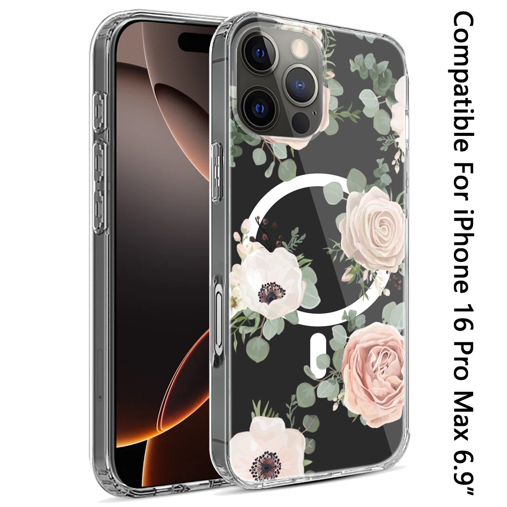 For iPhone 16 Pro Max 6.9 inch Thick Hybrid Design Cover Case - - Picture 10 of 30