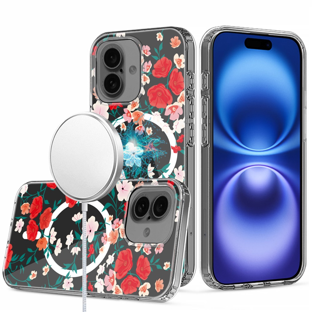 oder iPhone 16 6,1 Zoll Dicke Hybrid Design Cover Hülle - - Bild 23 von 30