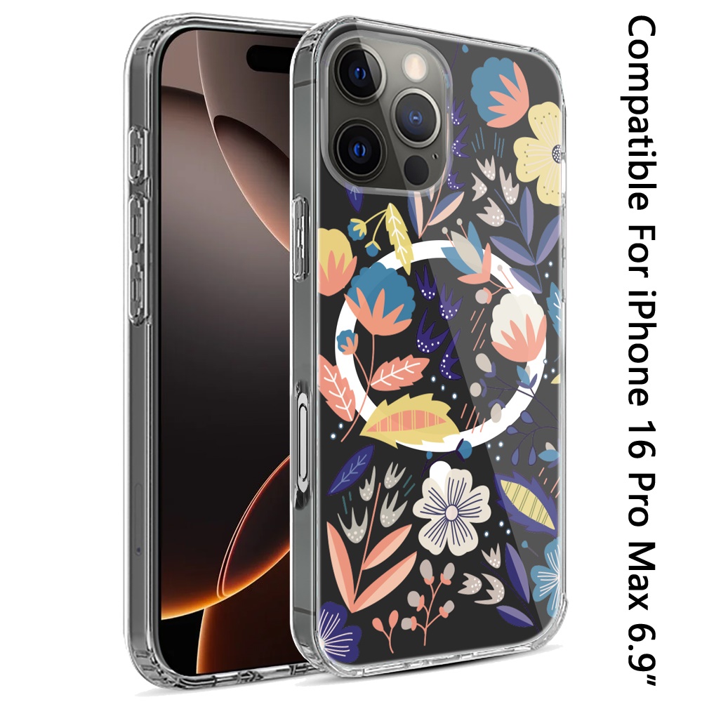 For iPhone 16 Pro Max 6.9 inch Thick Hybrid Design Cover Case - - Picture 8 of 30
