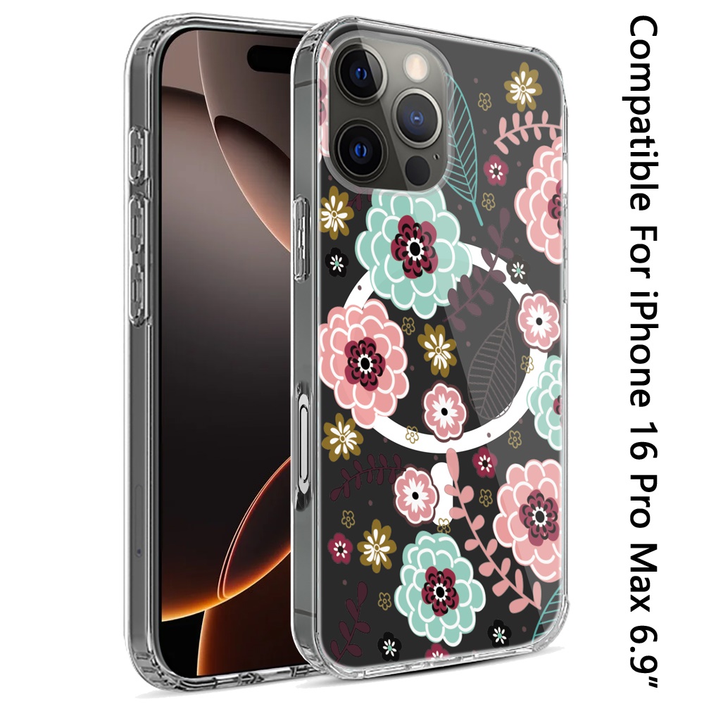 For iPhone 16 Pro Max 6.9 inch Thick Hybrid Design Cover Case - - Picture 6 of 30