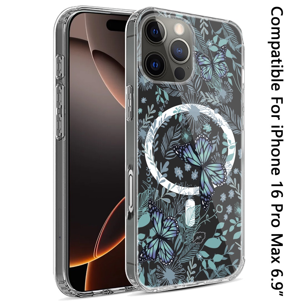 For iPhone 16 Pro Max 6.9 inch Thick Hybrid Design Cover Case - - Picture 15 of 30