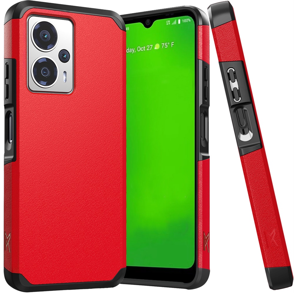 Para Cricket Outlast 5G 2024 Resistente Fuerte Híbrido + Vidrio Templado - - Imagen 12 de 36