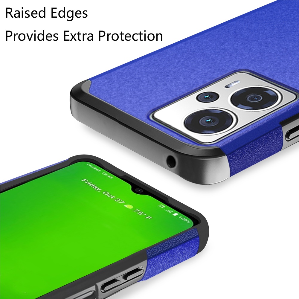 Para Cricket Outlast 5G 2024 Resistente Fuerte Híbrido + Vidrio Templado - - Imagen 28 de 36