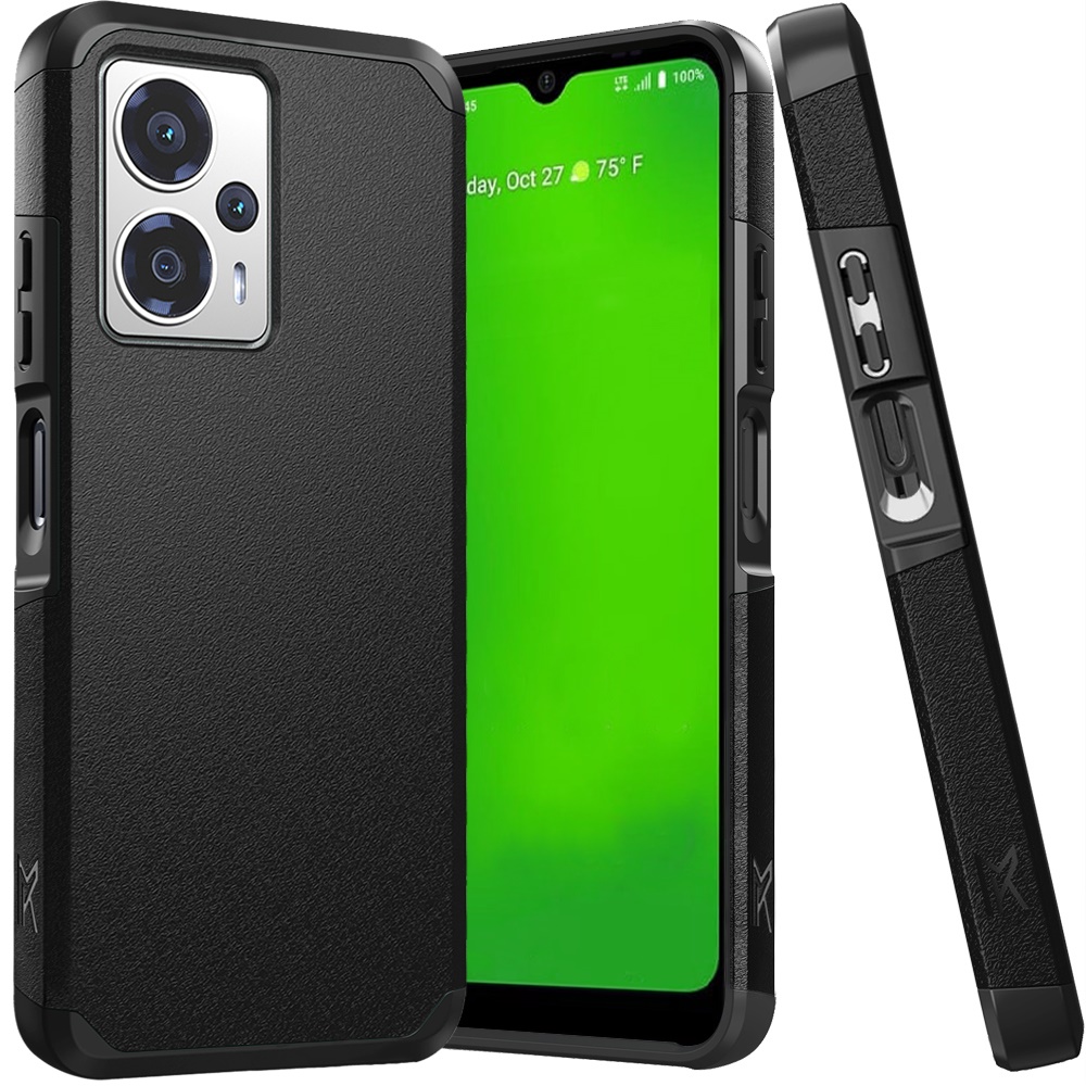 Para Cricket Outlast 5G 2024 Resistente Fuerte Híbrido + Vidrio Templado - - Imagen 32 de 36