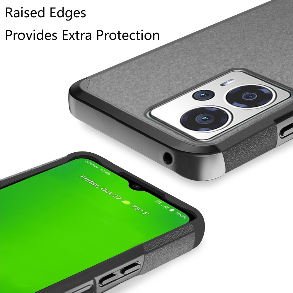 Para Cricket Outlast 5G 2024 Resistente Fuerte Híbrido + Vidrio Templado - - Imagen 23 de 36