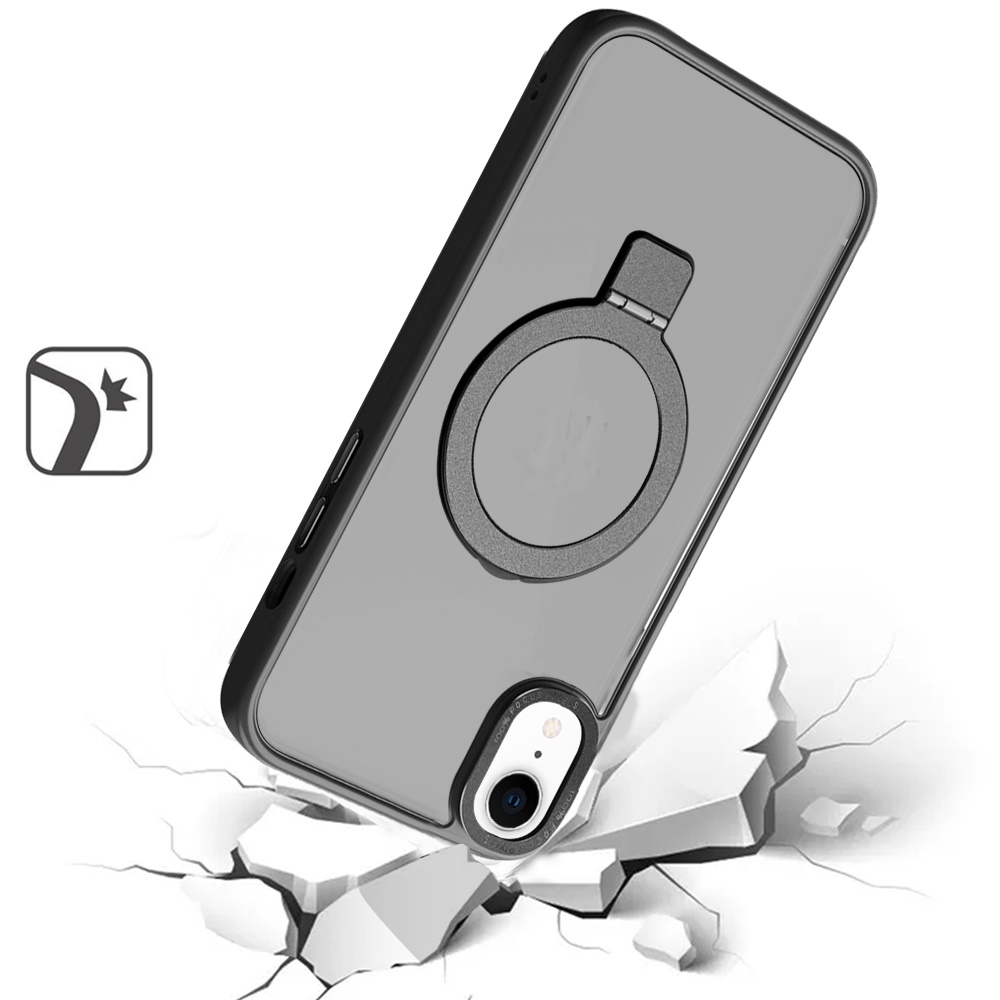Für iPhone XR Kickstand Case: Magnetisch, Stoßfest, Kamera passend - Bild 3 von 3