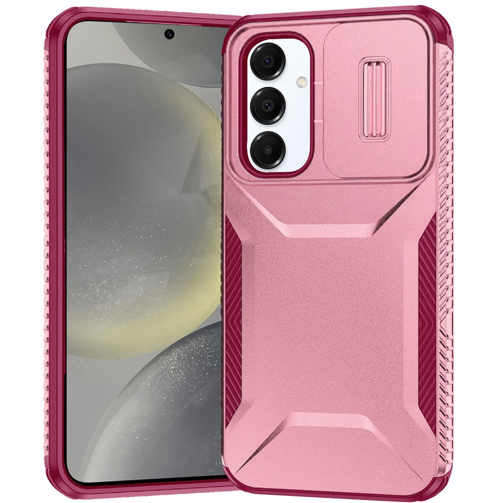 Für Samsung S25/S24 Plus U Design Hybrid Hülle mit Kamera Cover - Türkis/Pink - Bild 18 von 28