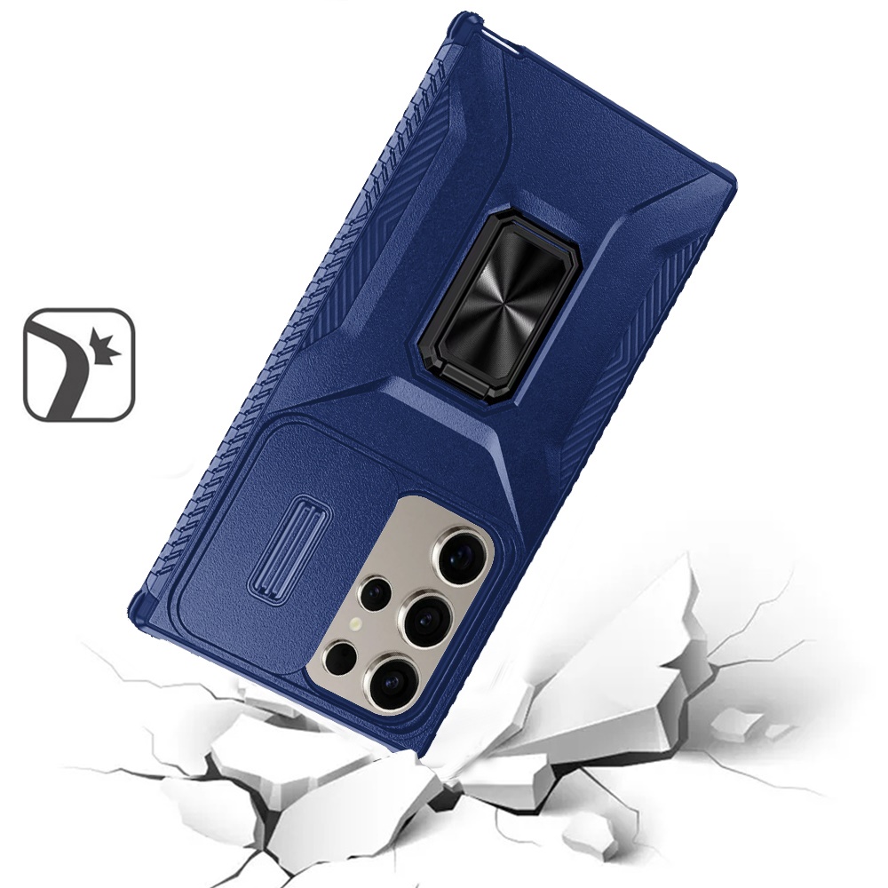 Für Samsung S25 Ultra Hybrid Hülle mit Magnetständer & Kameraschutz - Bild 13 von 15