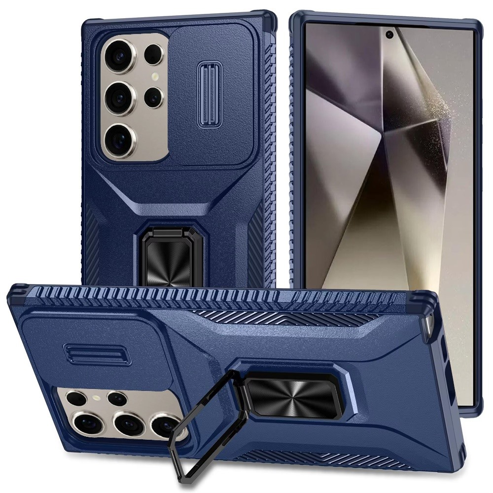 Für Samsung S25 Ultra Hybrid Hülle mit Magnetständer & Kameraschutz - Bild 15 von 15